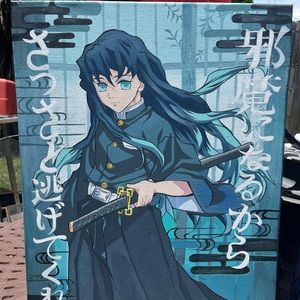 🫧Muichiro Tokito🫧from Demon Slayer ~DM on insta to purchase 🌬 18x24 in canvas